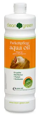 Clean & Green parketpleje aqua oil