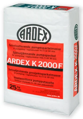 Ardex K2000F - Fiberspartelmasse OBS 20 kg.!