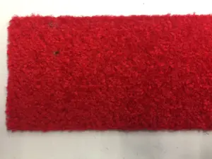 Eton Red matteløper med gummikant