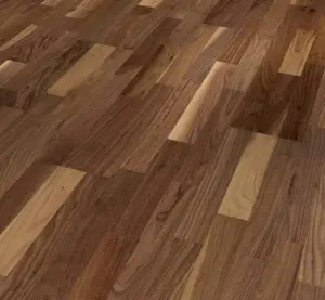 Wooden floor Classic 3060 - Walnut, 3-strip Living matt lacquer