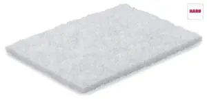 Fiber pad white