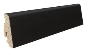 Fodpanel til trægulv, 19 x 58 mm. oliebehandlet 