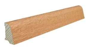Fodpanel til trægulv, 19 x 38 mm. mat lak 