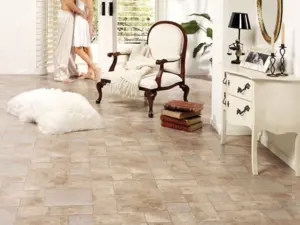 Laminate floor tiles - Palatino Vesubio