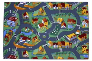 Carpet with roadways - Little Village