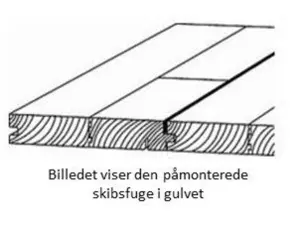 Junckers 22 mm. solid Bøk Sylvaket skipsparkett Harmony, Silkematt