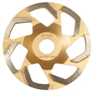 Wolff Grinding wheel 125 mm K20 GOLD Concrete
