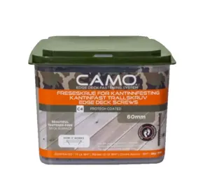 CAMO Terrasseskruer i ACQ Pro tech malt stål - 60 mm.