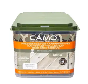 CAMO, Skruer i ACQ Pro tech malt stål - 60 mm. 1750 stk.
