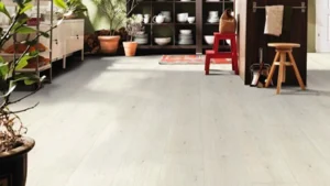 Haro laminate floor, Gran Via - Oak Emilia, White
