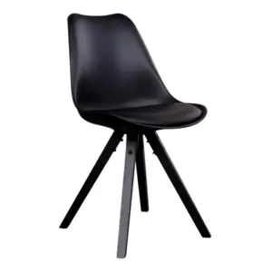 Bergen black Dining table chair