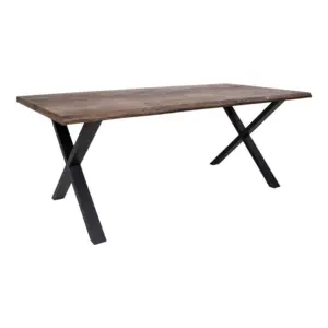 Toulon smoked oak Dining table