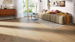 Haro plankegulv - Eg lysehvid Sauvage børstet nL+ 