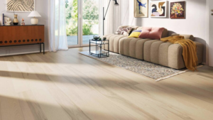 Haro plankegulv - Ask lyse hvid Universal børstet nD 