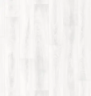 La Vida vinylgulv - Hvid eg plank - REST 115X400 CM