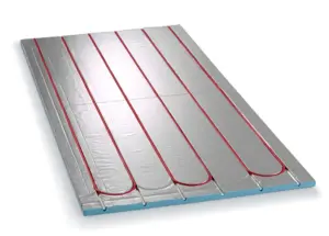 Nordic floor heating plate 16 mm. for electric cable - 6 tracks