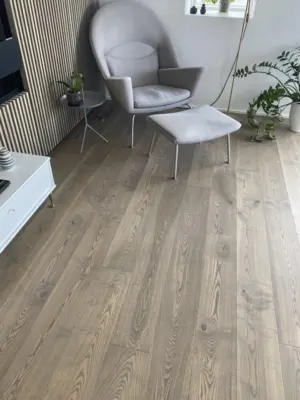 Wiking Danish Ash Mjølner plank floor