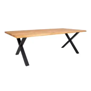 Toulon Dining Table Oiled oak with wavy edge