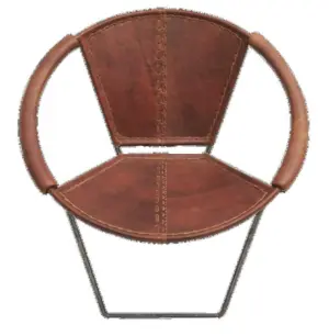 Melissa Lounge stol, Mocca læder