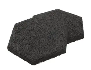 Fibrotech Hexagon wooden concrete - Black