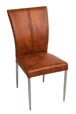 E-145C - Chair cognac microfiber