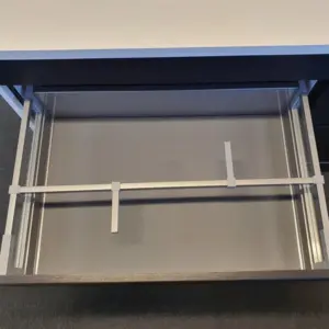 Drawer divider with 2 wings