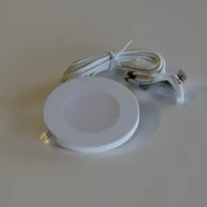 LED diode spot hvit Ø75/55 3W