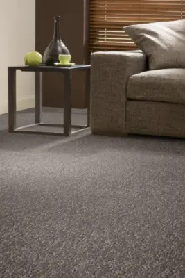 Fancy pile carpet look - Silver - REST 210X400 CM