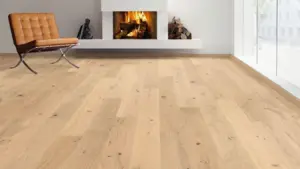 Plank floor - Oak light white Rustic & brushed - REST 3.1 M2