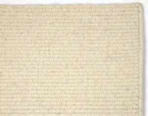 C. Olesen carpets - Luxor Solid color - White - REST 140X200 CM