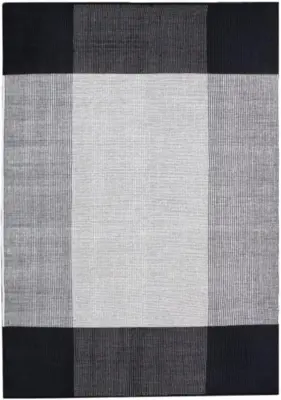 C. Olesen rugs - Lucca - Black/White - REST 140X200 CM