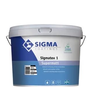 Sigmatex 1, Loftmaling acryl hvid 