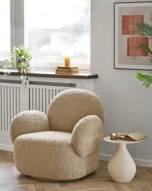 Messina, loungestol med drejefunktion