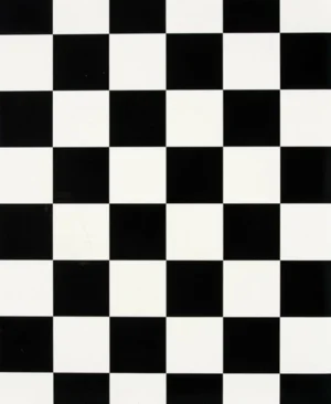 Maxima EKO Vinyl floor - Black/white checkerboard
