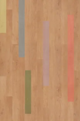 Soft colourful planks