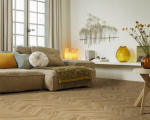 Vinylgulv - Texstyle Herringbone Oak