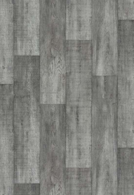 Serenity premium Vinylgulv - Grå eg rustik plank - REST 195X400 CM.