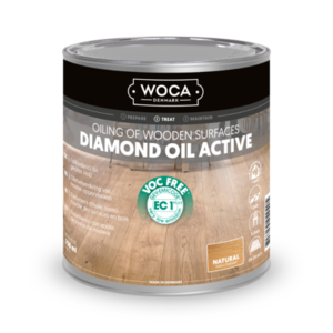 WOCA, Diamond Oil Active, Natur - 2,5 liter 