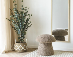 Enna Puf i imiteret pels - UDSOLGT TIL UGE 34