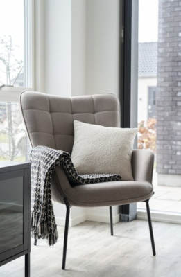 Glasgow stol i farven stone - UDSOLGT TIL UGE 51.