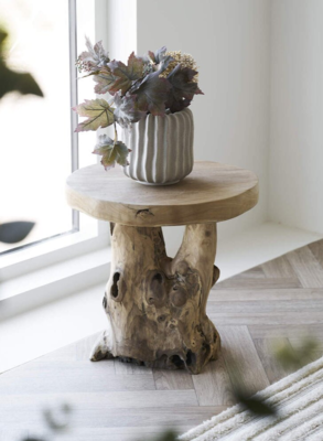 Palena Hjørnebord i teaktræ - UDSOLGT TIL UGE 2/2026.