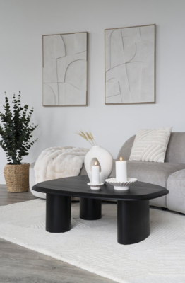 Lysestager, Hvid cement sæt á 2 stk.