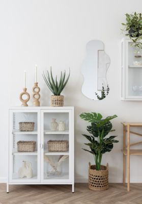 Palermo spejl med organisk form