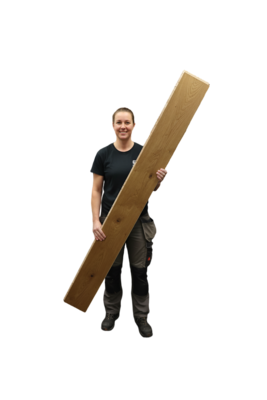 Solidfloor Plankegulv Eg Glaciers Røget - RESTPARTI