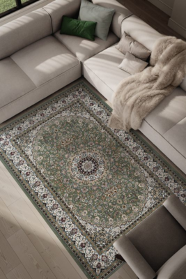 C. Olesen tæpper - Leonardo - Green