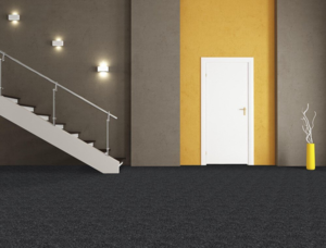 Bedford Nålefilt tæppeflise, Antracit