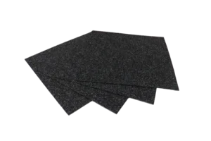 Orlando Nålefilt tæppeflise, Sort