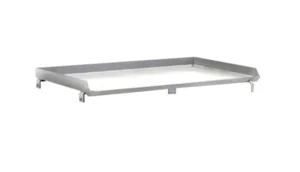 Clubman stegeplade i rustfrit stål 