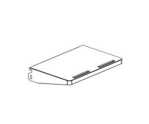 Clubman sidehylde i rustfrit stål 