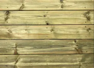 Trykimprægneret terrassebrædder 21x95 mm.